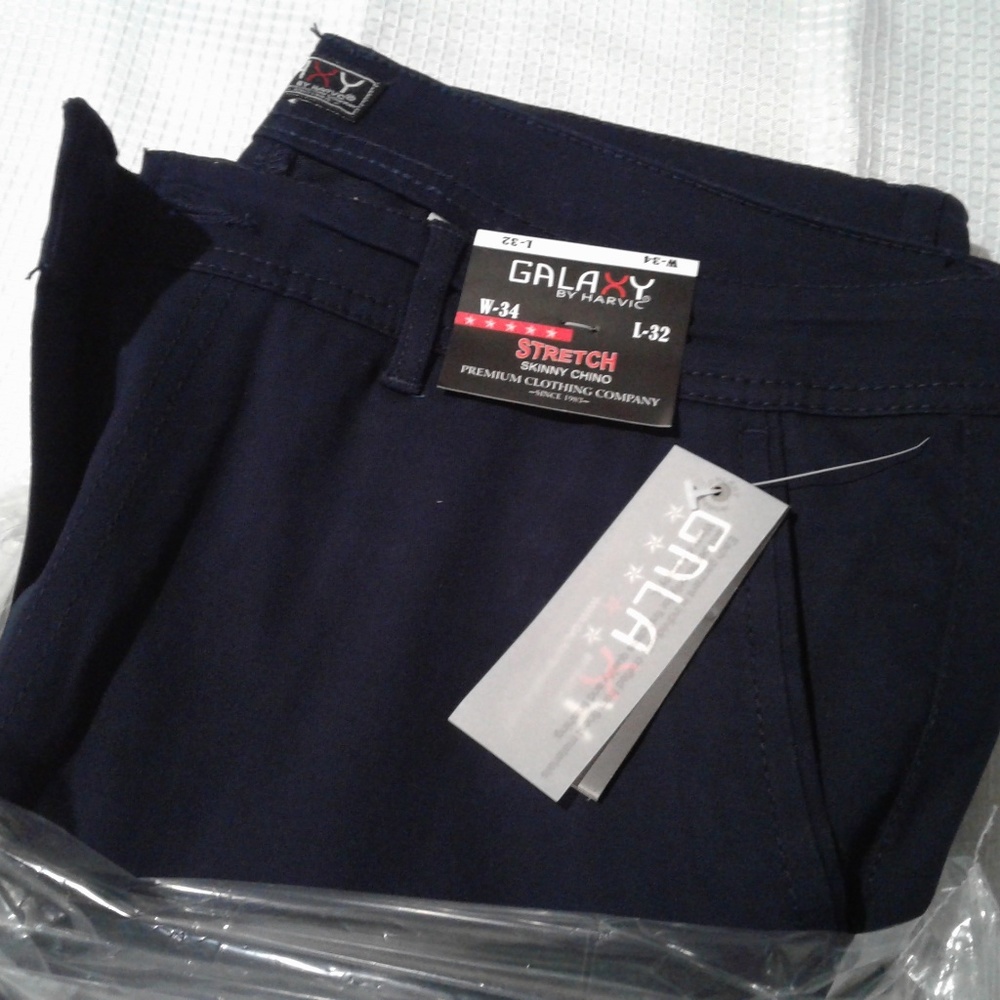GALAXY BY HARVIC stretch skinny chino